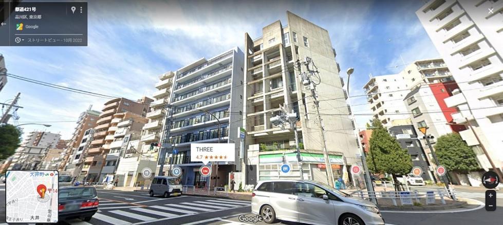 Aparthotel Three Präfektur Tokio Exterior foto
